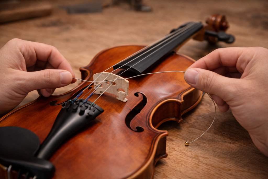 COMO TROCAR A CORDA DO SEU INSTRUMENTO