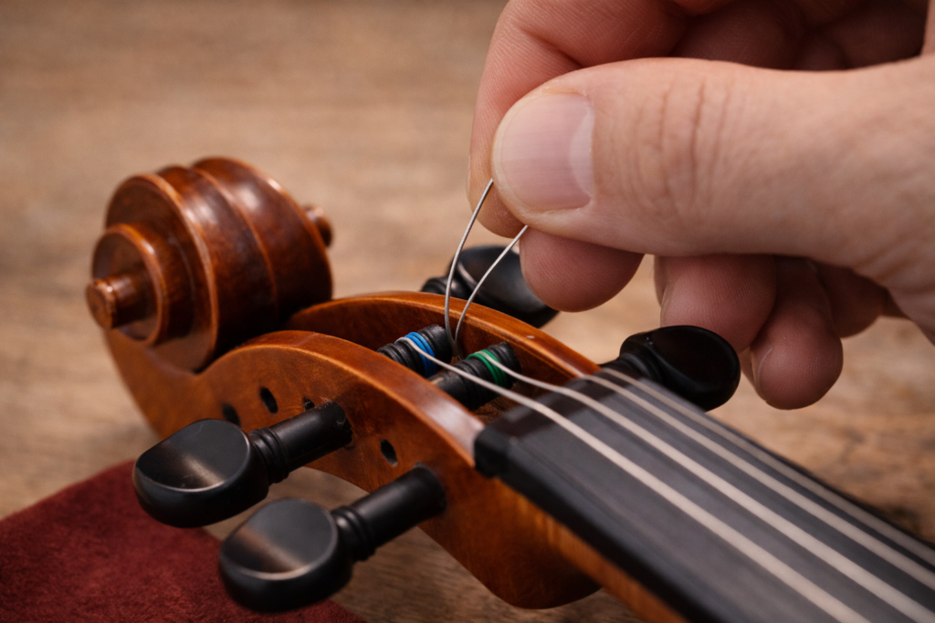 COMO TROCAR A CORDA DO SEU INSTRUMENTO