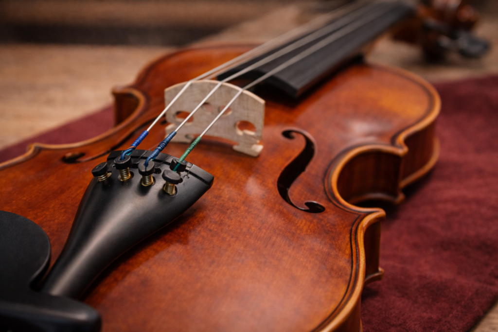como escolher um violino