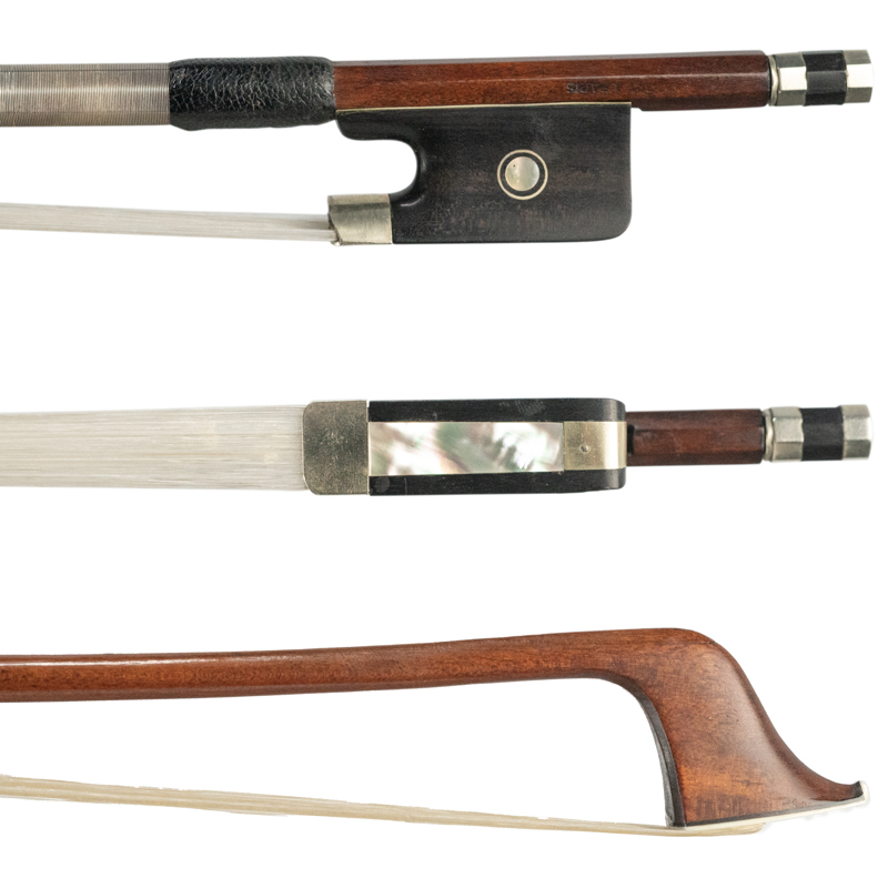 Arco Violoncelo Antigo n251 Oficina Francesa modelo Sartory 70,5 g