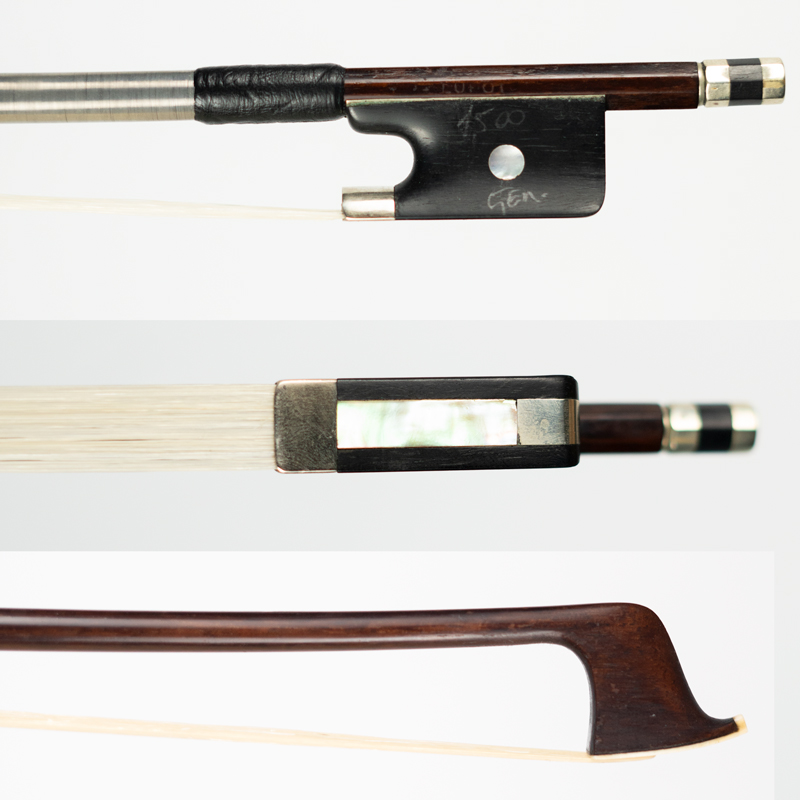 Arco Violino Antigo n265 Oficina Alemã 59,8 g