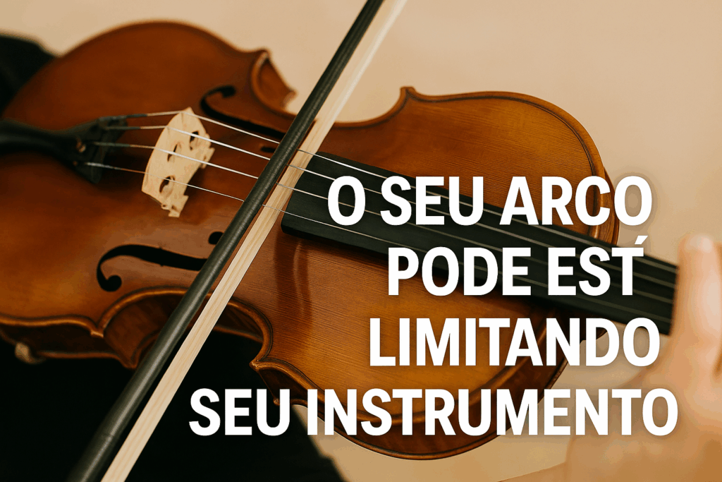 arco de instrumento de corda