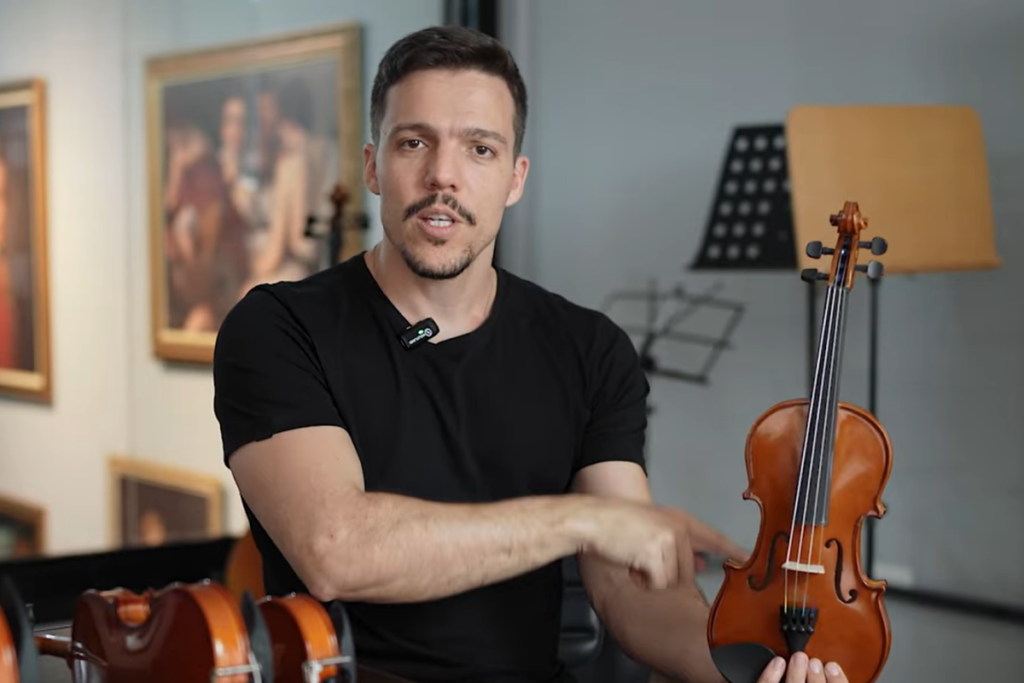 Como medir o tamanho do violino corretamente