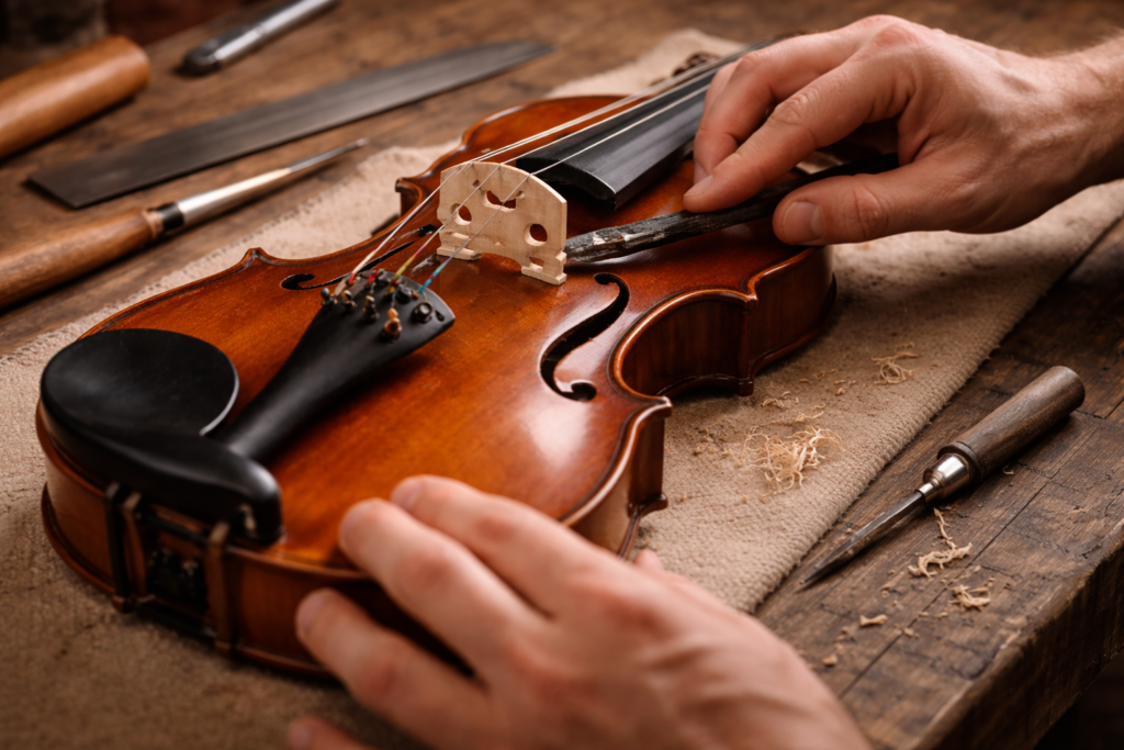 Cavalete faz muita diferença no som do instrumento