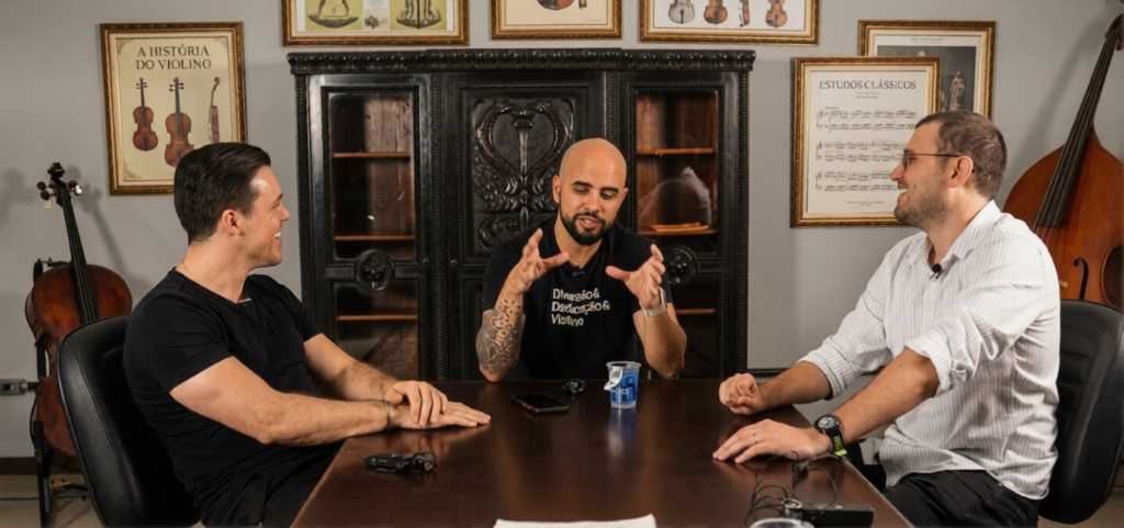 Arthur Lauton e a Realidade de Ensinar Violino na Internet