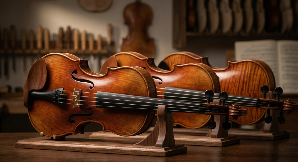 Violinos Antoni Marsale Série Oficina e a Curadoria HPG Musical