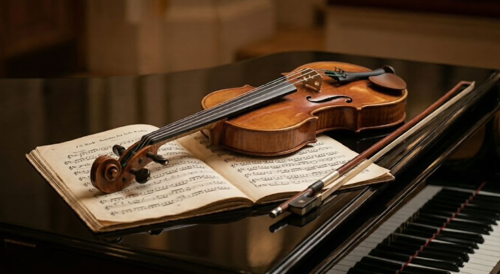 Violinos Antoni Marsale Série Oficina e a Curadoria HPG Musical