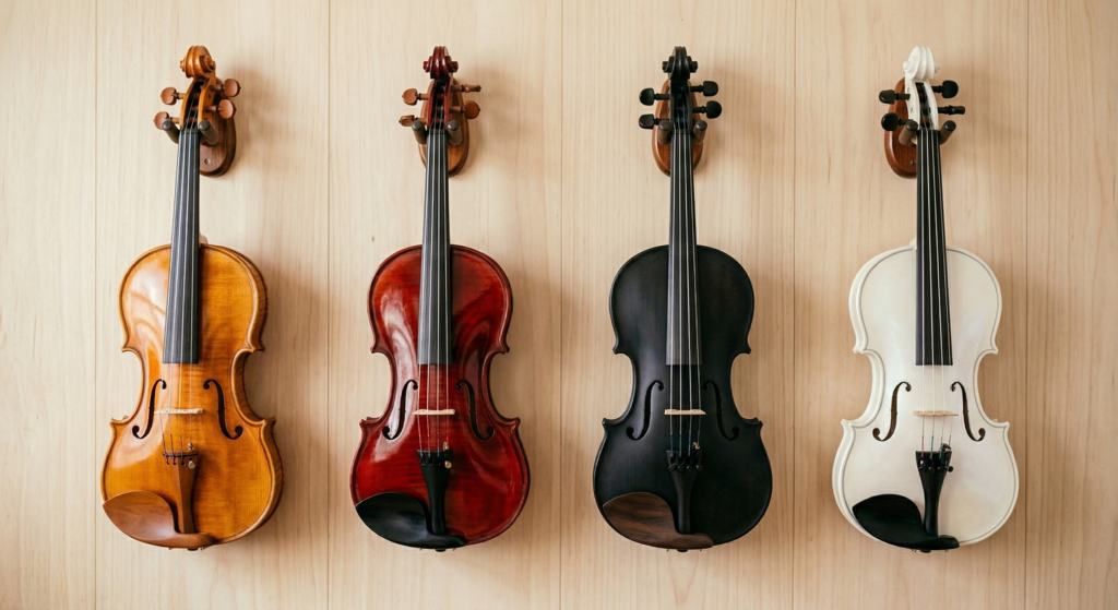 Verniz de Violino: Cor e Som