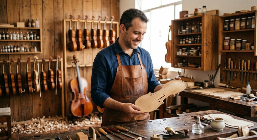 Verniz de Violino: Cor e Som