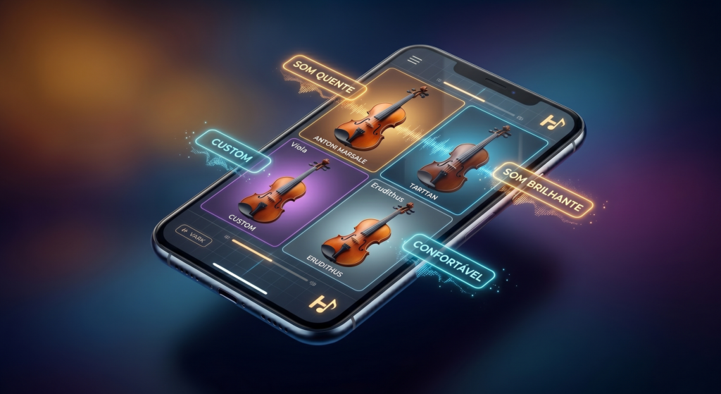 Como Comprar seu Instrumento de Cordas Friccionadas Online