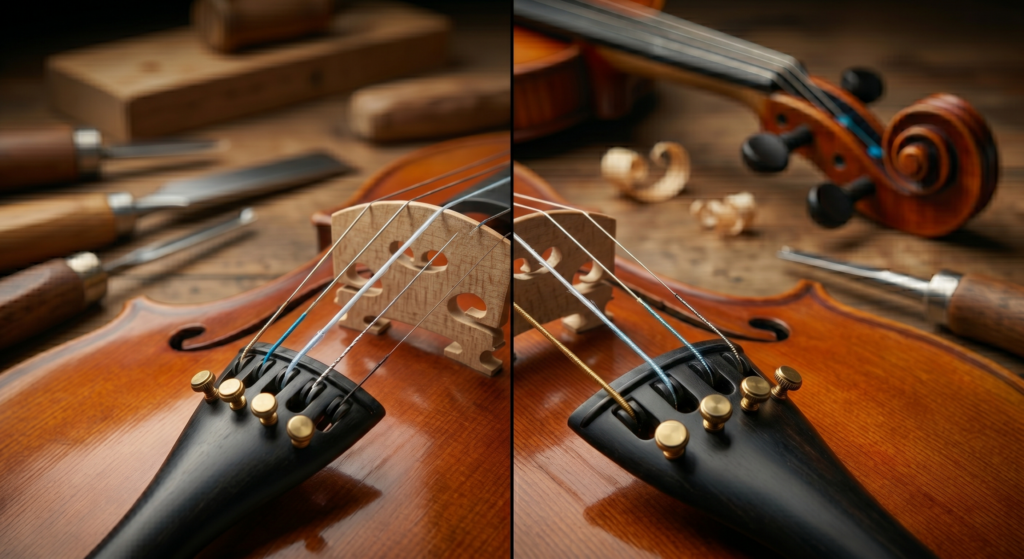 Diferenças entre Cordas Núcleo Sintético vs. Núcleo de Aço