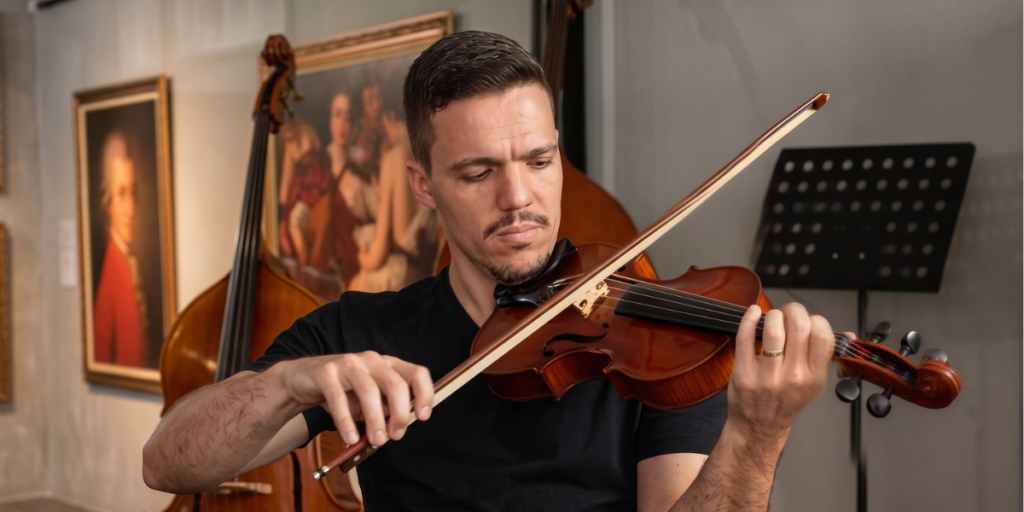 Arco de violino mais barato da Shopee Fizemos o teste!