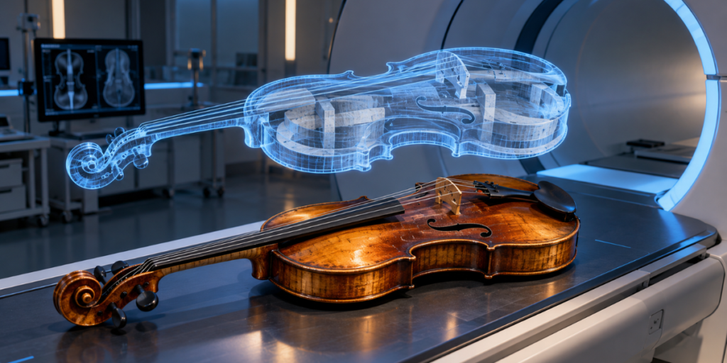 Do bloco de madeira ao instrumento como a CNC é usada na construção de violinos, violas, cellos e contrabaixos